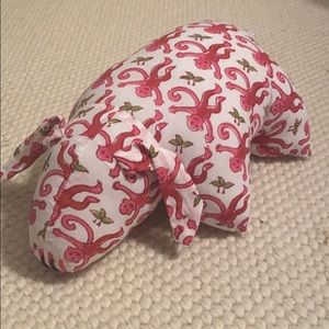 HOLD Roller Rabbit Pink Monkey Pig Pillow